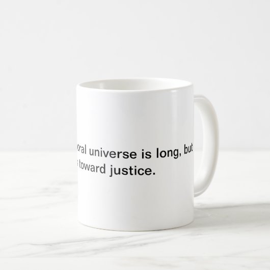 Arc de justice Mug (Devant droit)