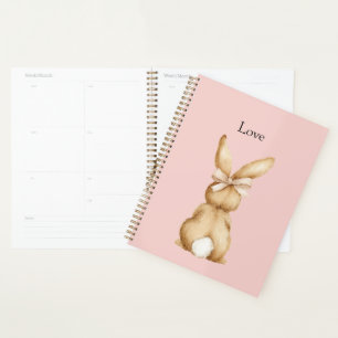 Arc de lapin rose queue blanche