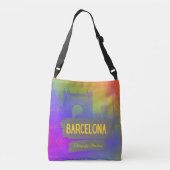 Arc de Triomf, Barcelona - design 5 Crossbody Tas (Achterkant)
