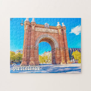 Arc de Triomf, Barcelona, Spanje Legpuzzel