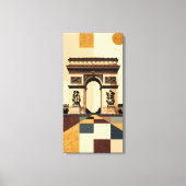 Arc de Triomf Canvas Afdruk (Voorkant)