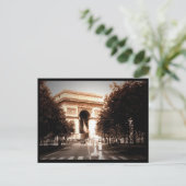 Arc de triomphe 2 briefkaart (Staand voorkant)