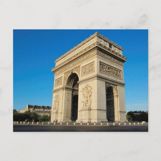 Arc de Triomphe 3 Briefkaart (Voorkant)