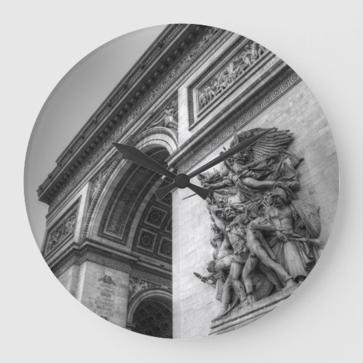 Arc de Triomphe b/w Grote Klok (Voorkant)