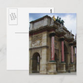 Arc de Triomphe de Carrousel. Briefkaart (Voorkant / Achterkant)
