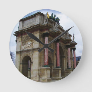 Arc de Triomphe de Carrousel. Ronde Klok