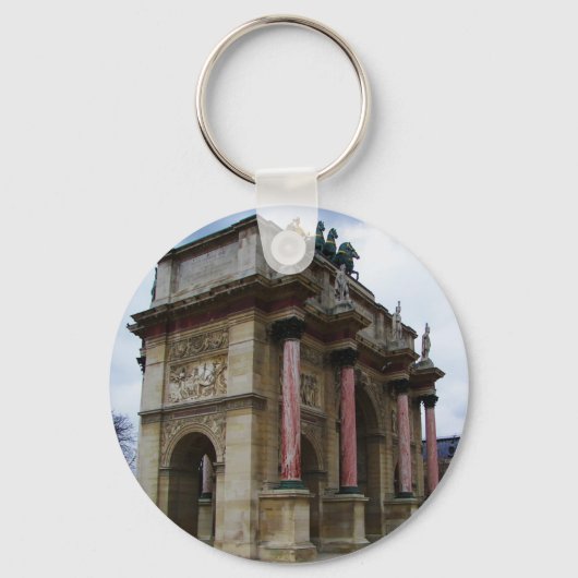 Arc de Triomphe de Carrousel. Sleutelhanger (Voorkant)