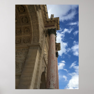 Arc de Triomphe du Carrousel Briefkaart Poster