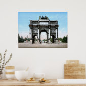 Arc de Triomphe du Carrousel Poster (Keuken)