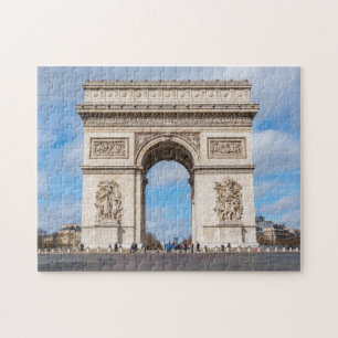 Arc de Triomphe in Parijs, Frankrijk Legpuzzel