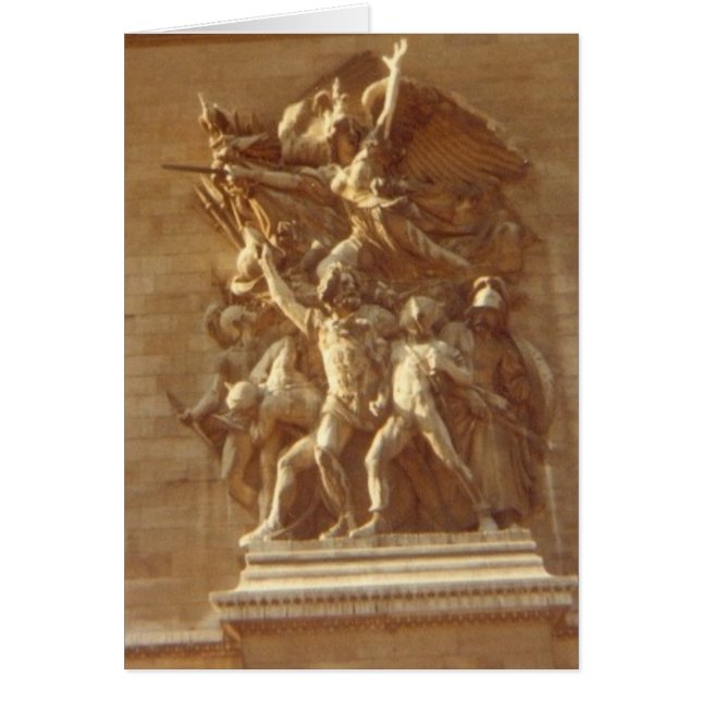 "Arc de Triomphe, Parijs" (Voorkant)