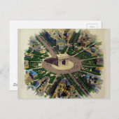  Arc de Triomphe Parijs Briefkaart (Voorkant / Achterkant)
