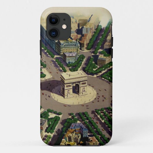  Arc de Triomphe Parijs Case-Mate iPhone Case (Achterkant)