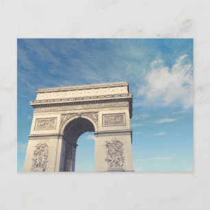 Arc de Triomphe Parijs Feestdagenkaart