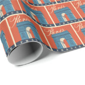 Arc de Triomphe | Parijs, Frankrijk Cadeaupapier (Rol Hoek)