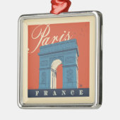 Arc de Triomphe | Parijs, Frankrijk Metalen Ornament (Links)