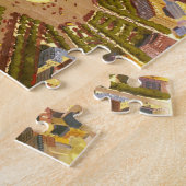  Arc de Triomphe, Parijs, Frankrijk Travel Art Legpuzzel (Zijkant)