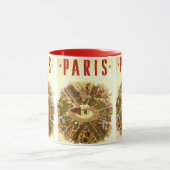  Arc de Triomphe, Parijs, Frankrijk Travel Art Mok (Midden)