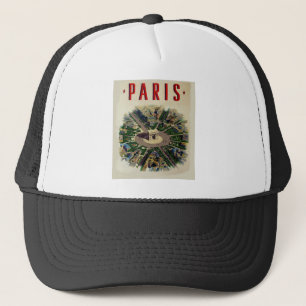  Arc de Triomphe Parijs Trucker Pet