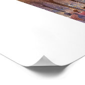 Arc de Triomphe Paris Art Poster (Hoek)