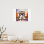 Arc de Triomphe Paris Art Poster (Keuken)