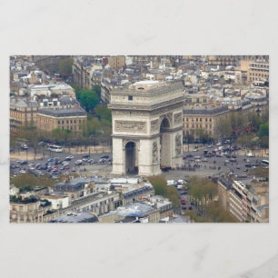 Arc de Triomphe Paris Frankrijk Briefpapier