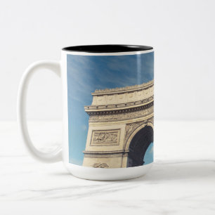 Arc de triomphe tweekleurige koffiemok