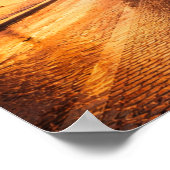 Arc de Triomphe under rainbow Poster (Hoek)