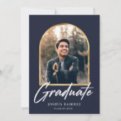 Arc d'or Faire-part de graduation (Devant)