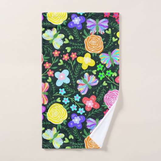 Arc en arc-en-ciel (Serviette à main)