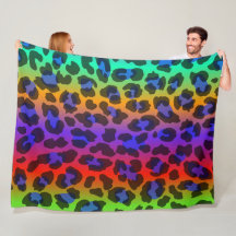 Arc en arc-en-ciel 60x80 Couverture en polaire