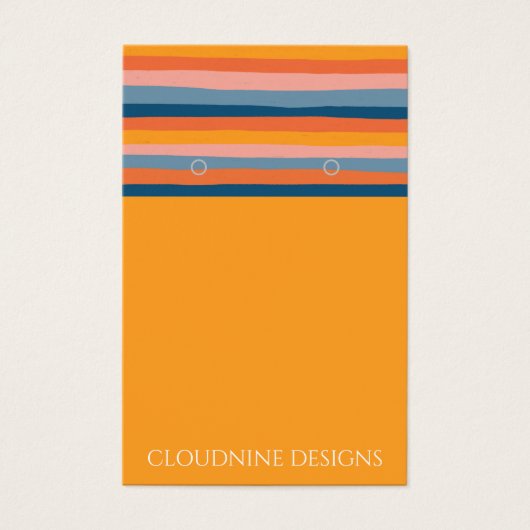 Arc en arc-en-ciel - Collier à oreilles - Carte d' (Devant)