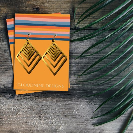 Arc en arc-en-ciel - Collier à oreilles - Carte d'