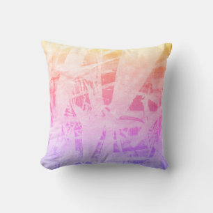 Arc en arc-en-ciel moderne Coussin dégradé d'été