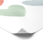 Arc en arc-en-ciel Poster de la pépinière (Coin)