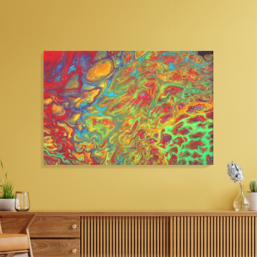 Arc-en-ciel Abstrait acrylique pour impression (Insitu(Salon))
