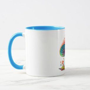 Arc en ciel Amanita Muscaria Combo Mug