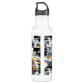 Arc-en-ciel Assaut bouteille d'eau en acier inoxyd (Dos)