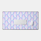 Arc-en-ciel avec nuage léger violet (Clavier et souris)