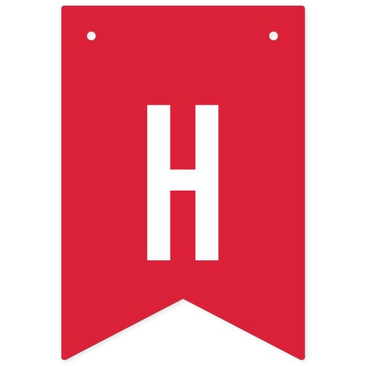 Arc en ciel blanc bannière d'anniversaire multicol (Deuxième drapeau)