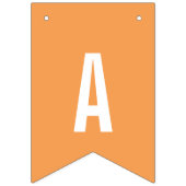 Arc en ciel blanc bannière d'anniversaire multicol (Troisième drapeau)