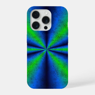 Arc-en-ciel bleu vert dans l'optique cuir peau d'é
