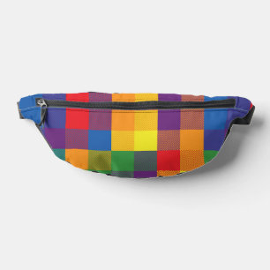 Arc-en-ciel Buffalo Check Fide drapeau Plaid Color