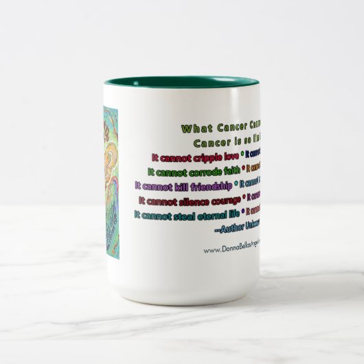 Arc-en-ciel Cancer Angel Mug (Centre)