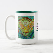 Arc-en-ciel Cancer Angel Mug (Gauche)