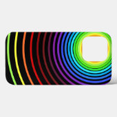 Arc-en-ciel Cercles coque iphone - Choisir les cou (Verso (horizontal))