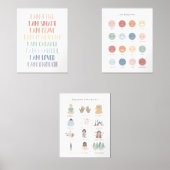 Arc-en-ciel - Coin Affirmations Classe (Recto)