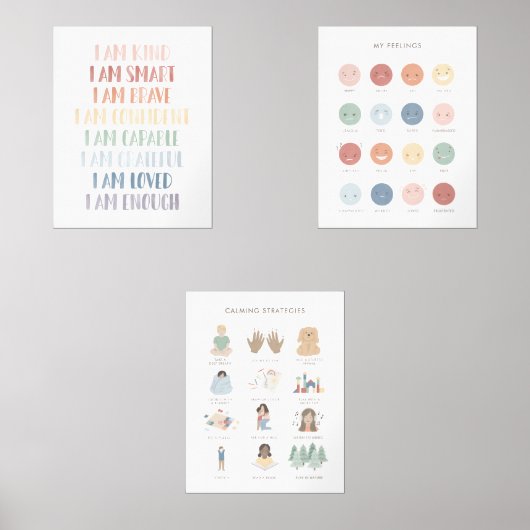 Arc-en-ciel - Coin Affirmations Classe (Recto)