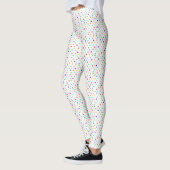 Arc-en-ciel Confetti leggings pois (Gauche)