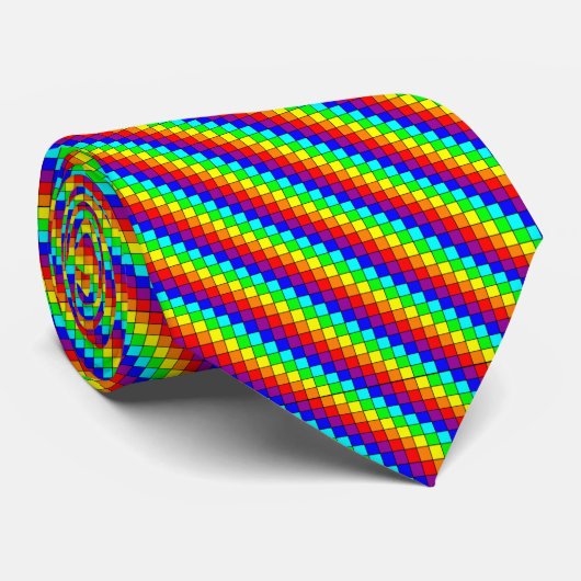 Arc-en-ciel - Cravate (Roulé)